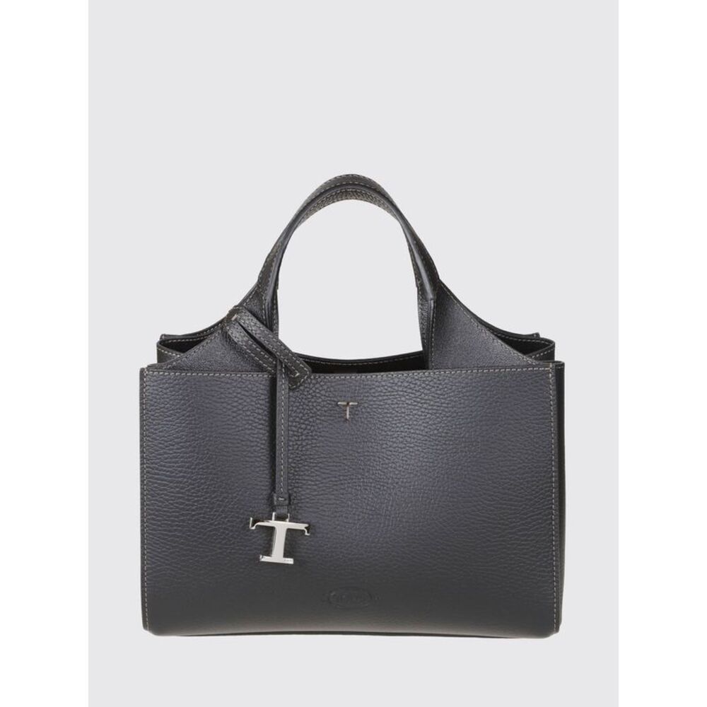 Tod's Women Tod's Handbag In Tumbled Leather With Double Handle And Logo Charm